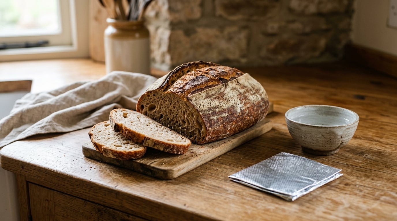 how to revive stale bread