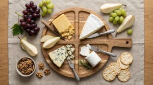 what cheeses go together on a cheese board