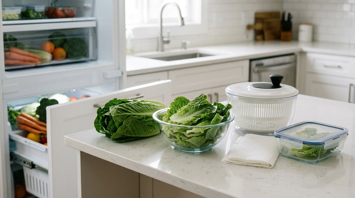 how to keep lettuce fresh for two weeks