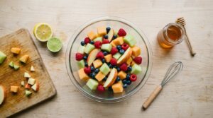 how to make a fruit salad that does not brown