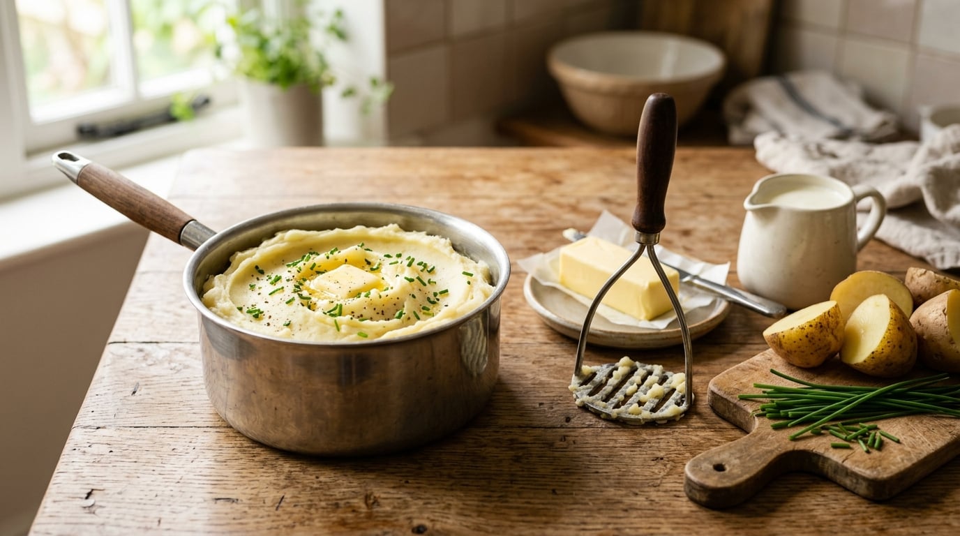 how to make restaurant style mashed potatoes at home