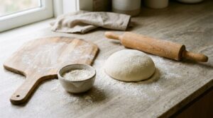 how to stretch pizza dough without tearing