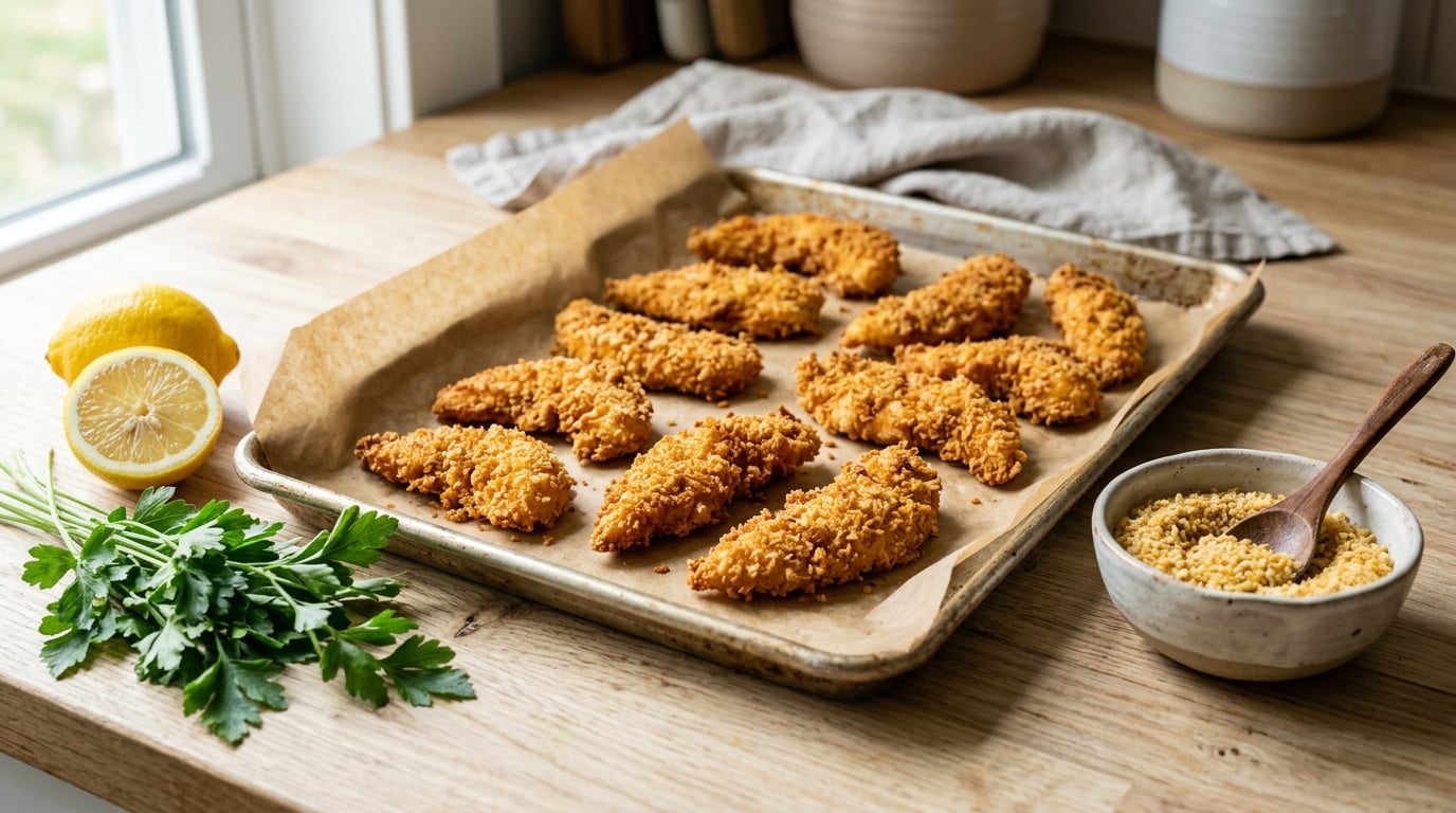 how to make chicken tenders in the oven