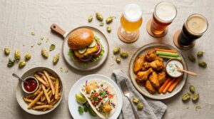 how to pair beer with food