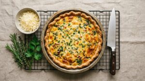 how to make quiche with a flaky crust