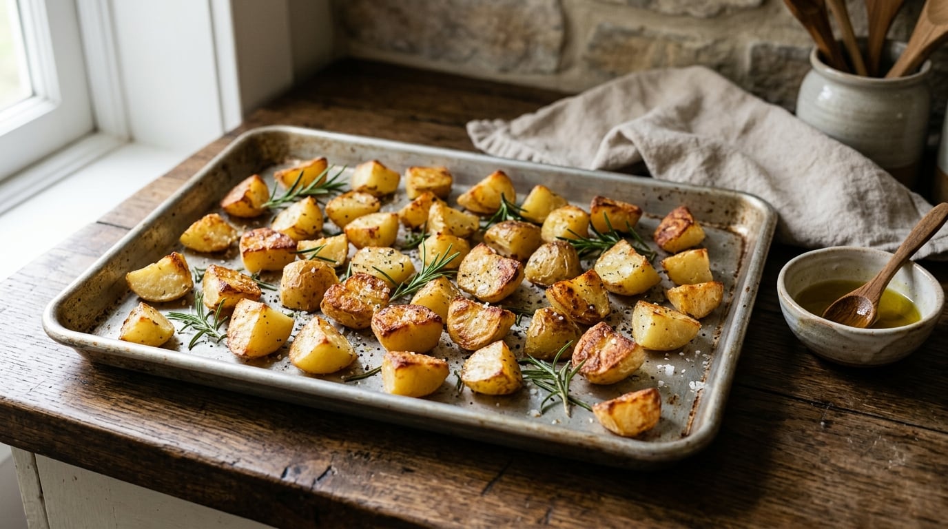 how to make crispy roasted potatoes