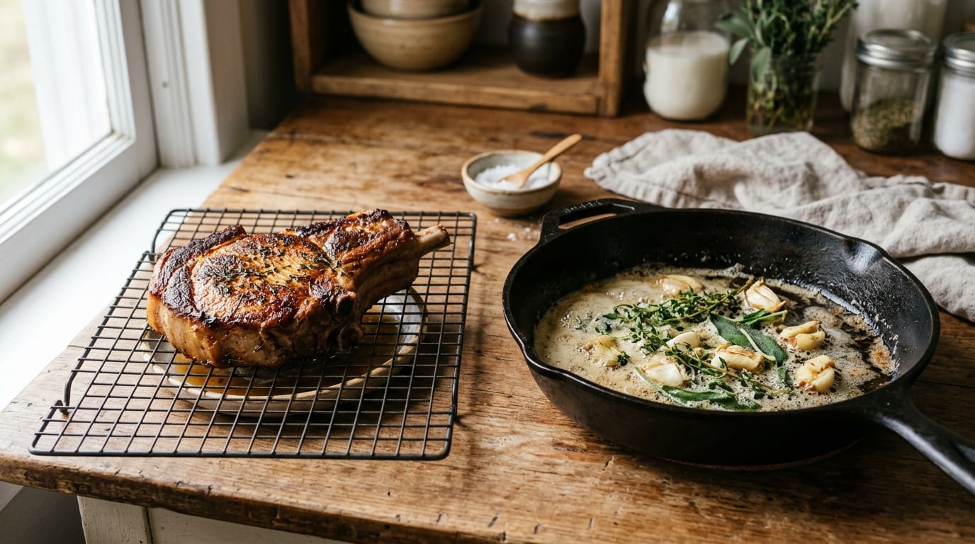 how to cook a pork chop that is not dry