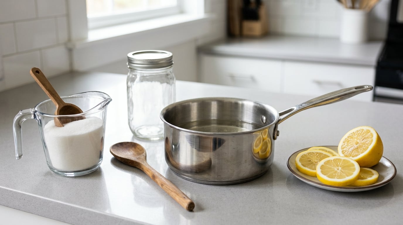how to make simple syrup for drinks