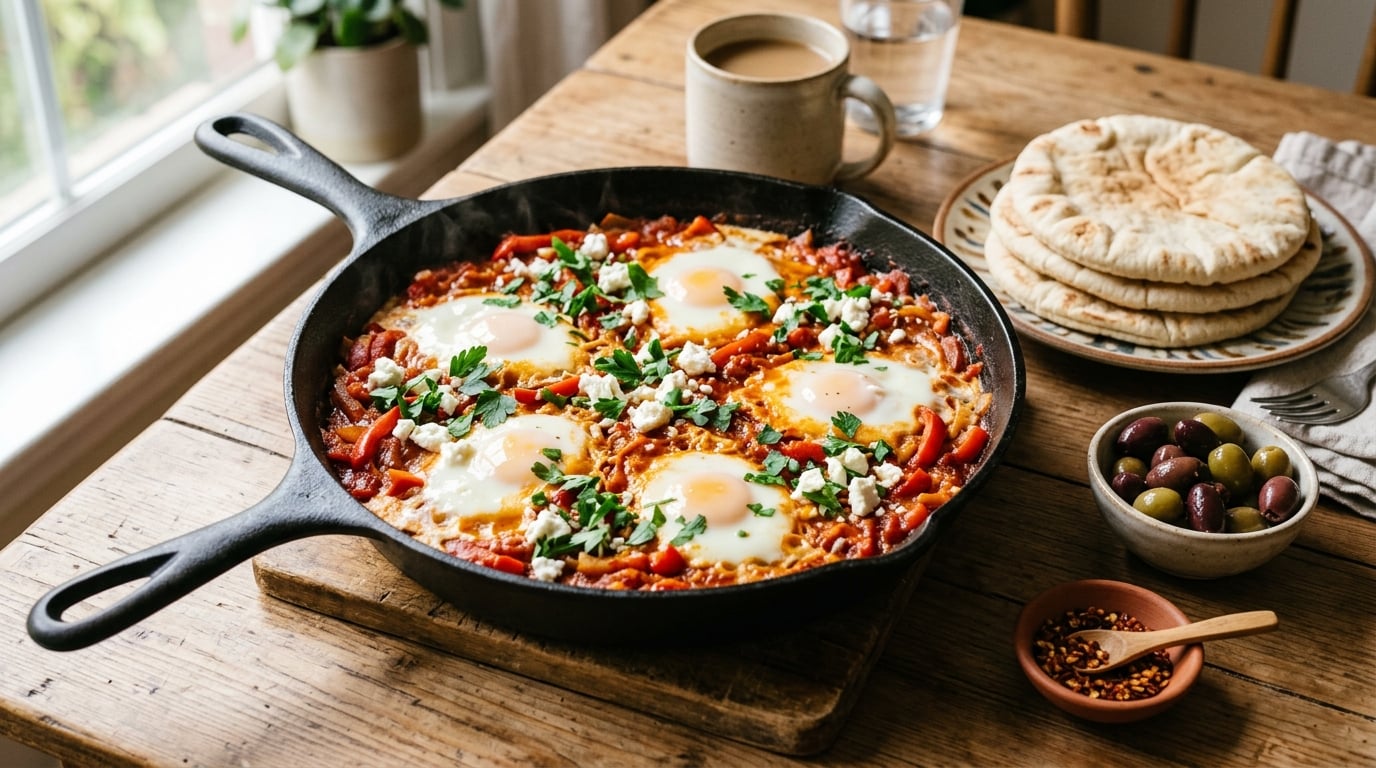 how to make shakshuka for brunch