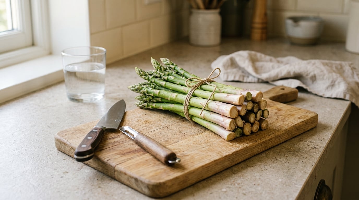 how to trim and cook asparagus
