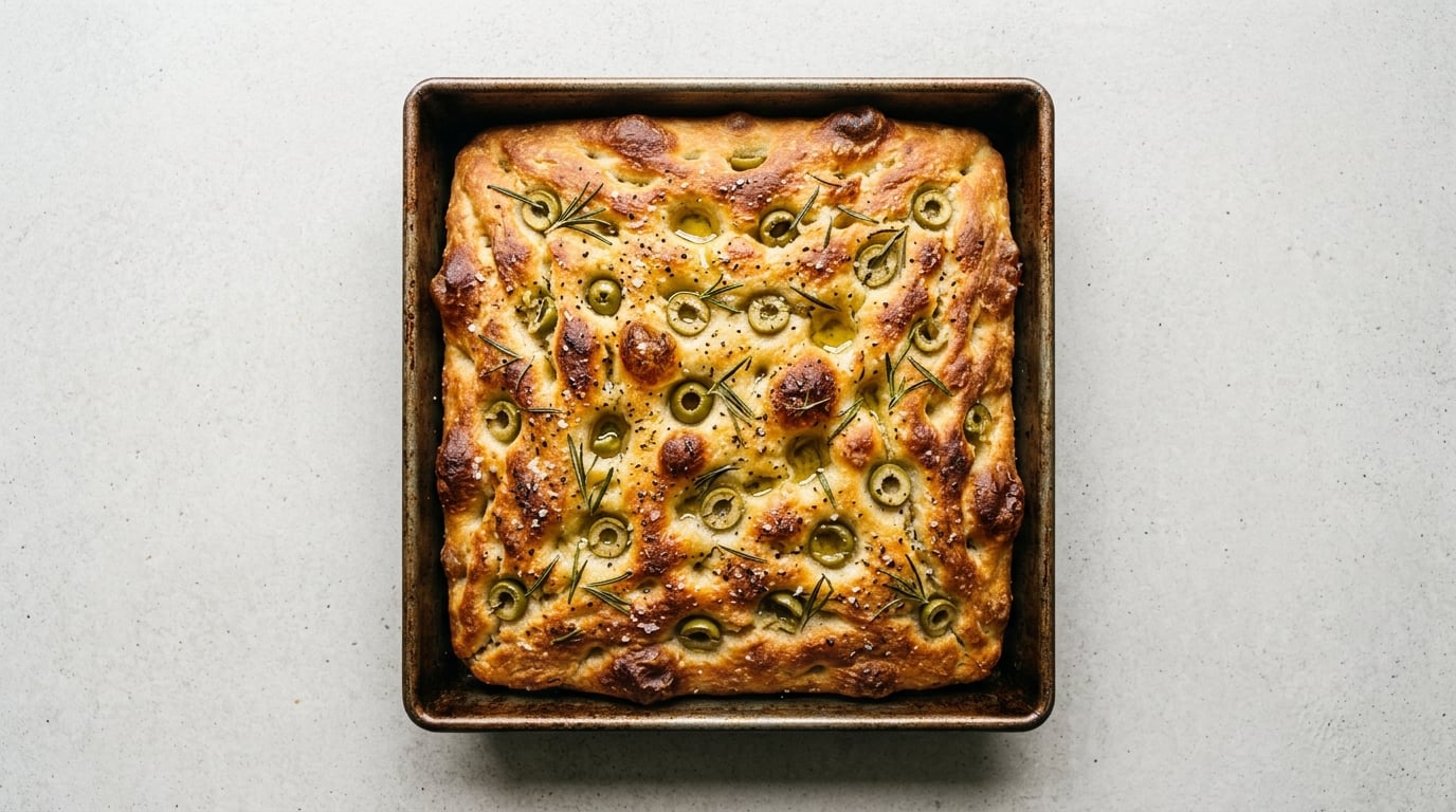 how to make focaccia at home for beginners