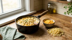why homemade mac and cheese turns grainy