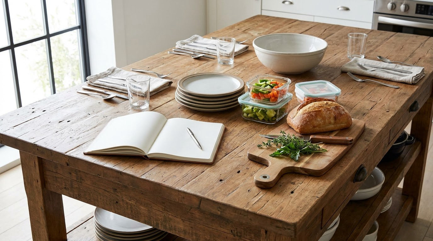 how to meal plan for a family of four