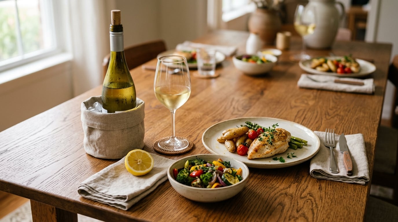 white wine pairing basics for home cooks