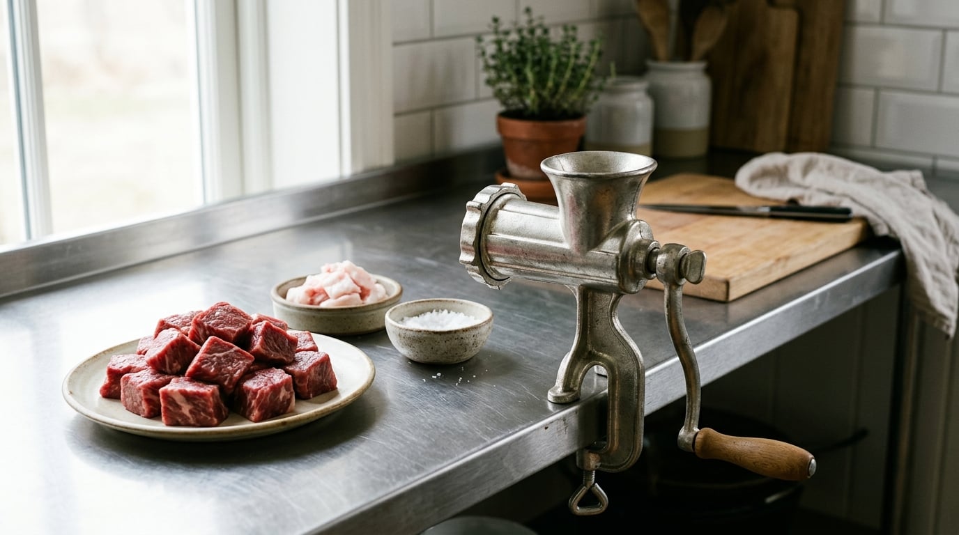 how to grind your own burger meat