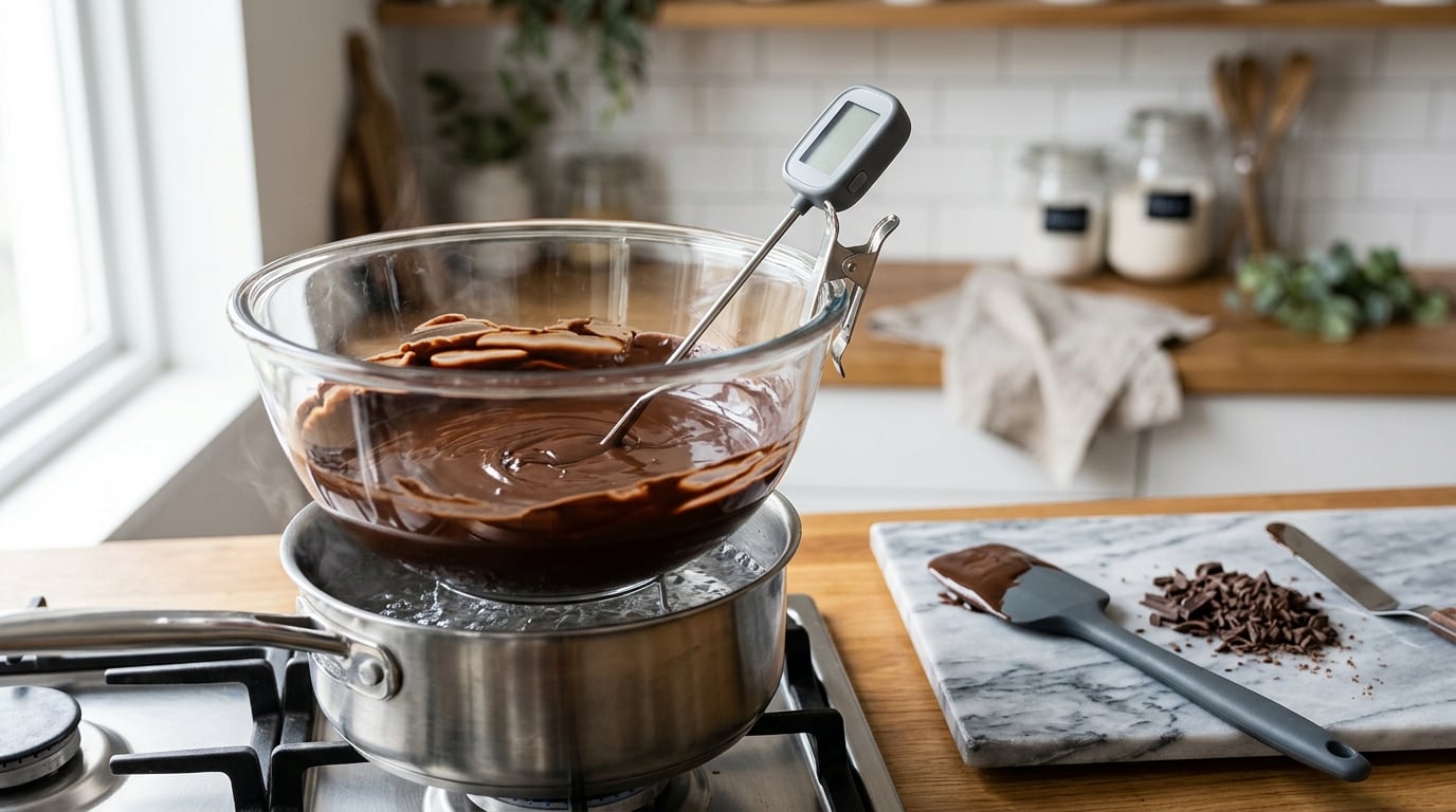 how to temper chocolate at home