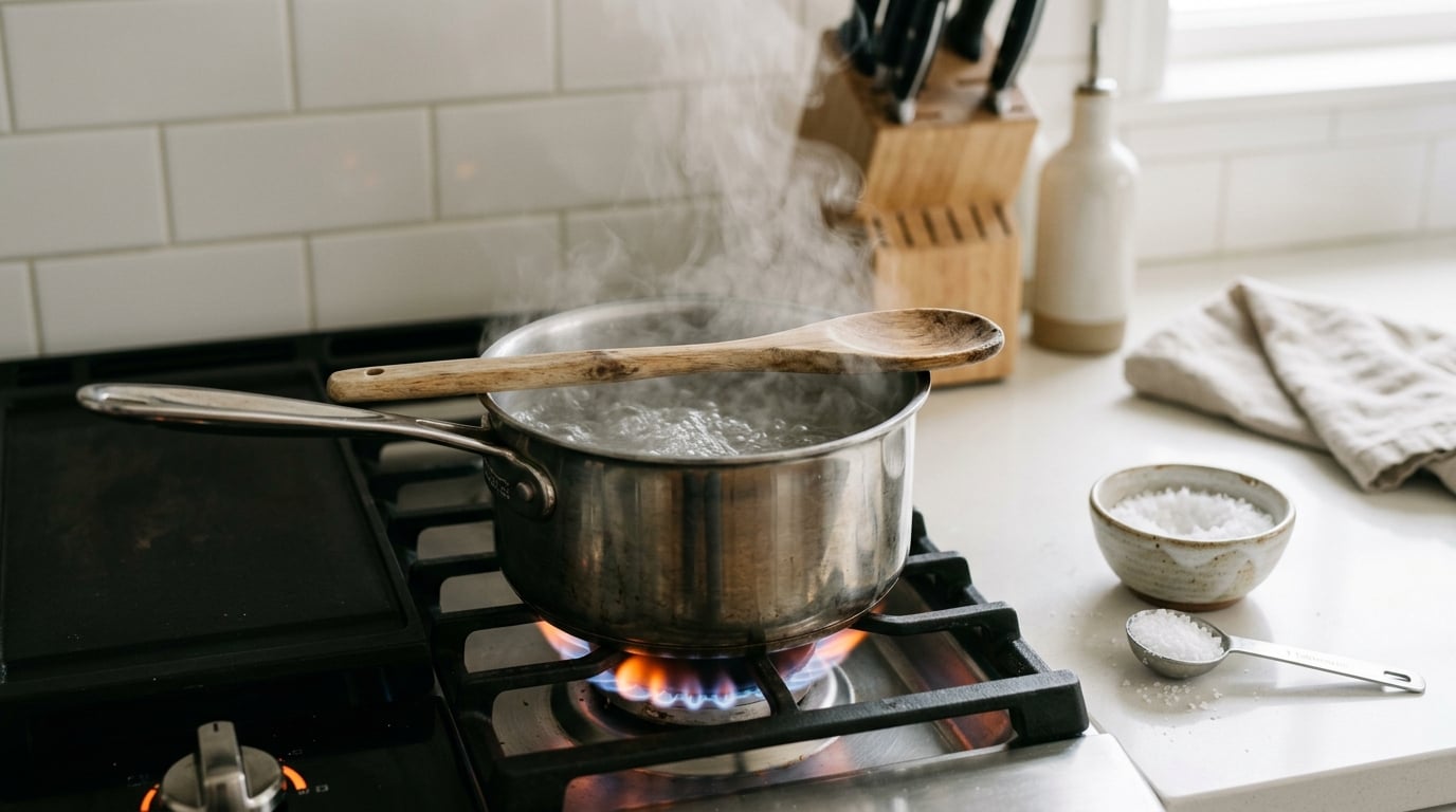 how to salt pasta water correctly