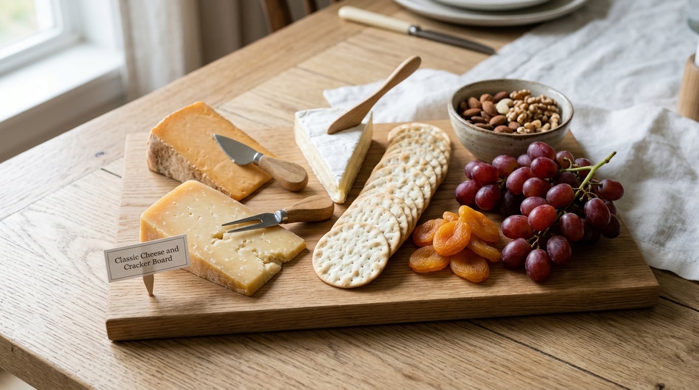 Classic Cheese and Cracker Board