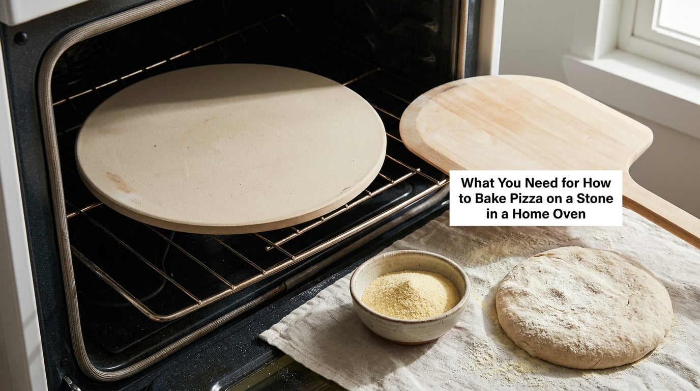 What You Need for How to Bake Pizza on a Stone in a Home Oven