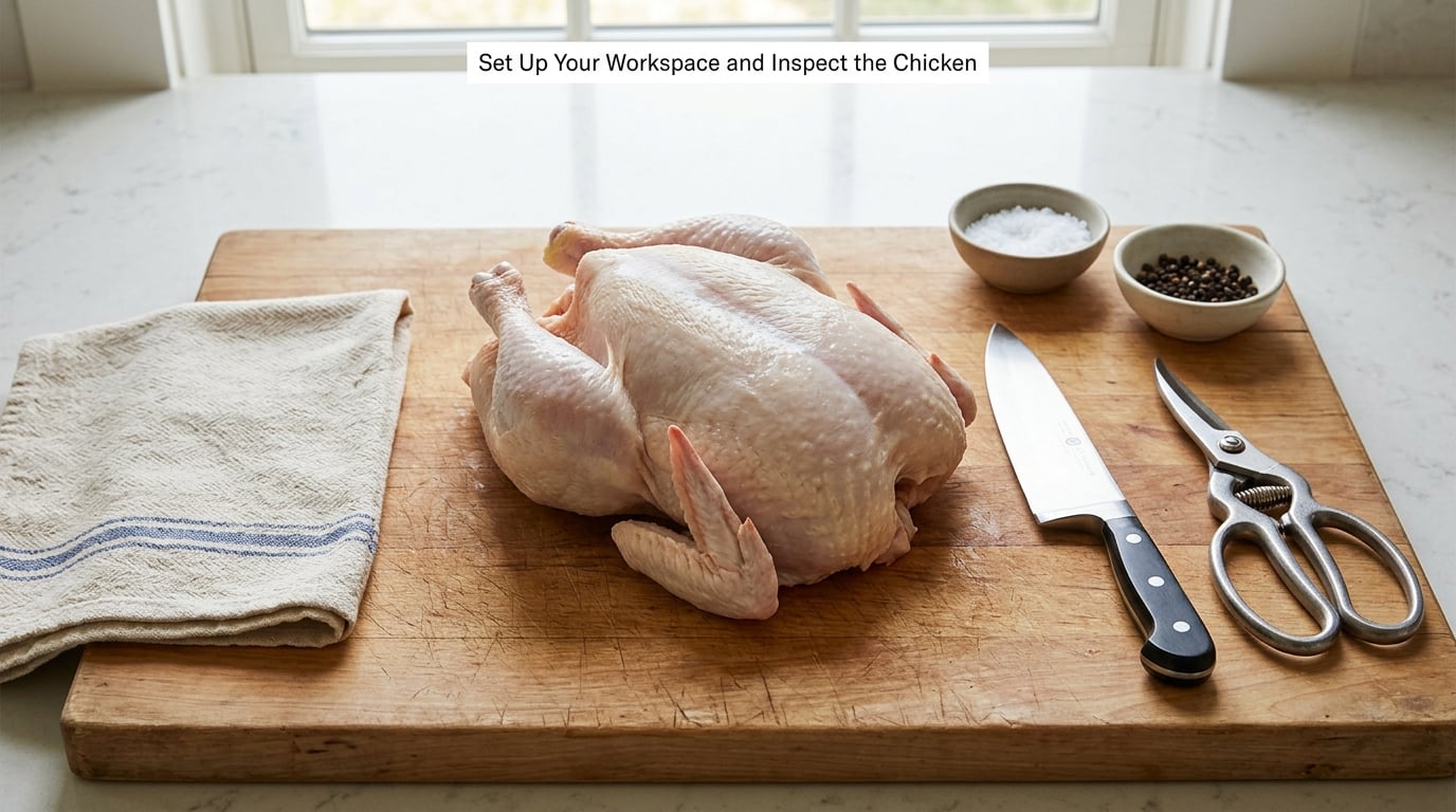 Set Up Your Workspace and Inspect the Chicken