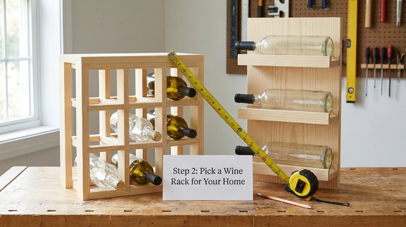 Step 2: Pick a Wine Rack for Your Home