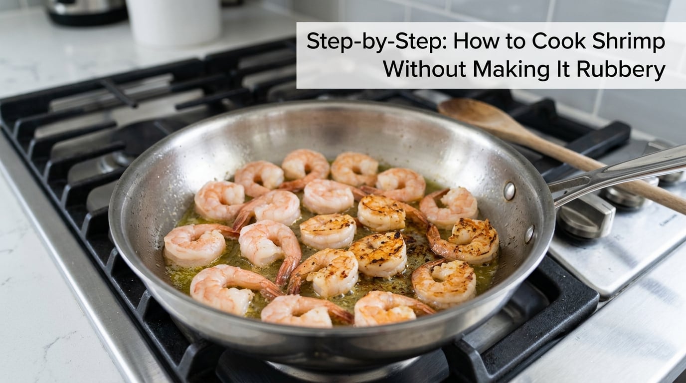 Step-by-Step: How to Cook Shrimp Without Making It Rubbery