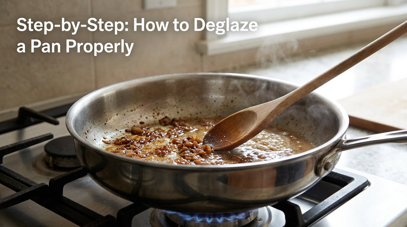 Step-by-Step: How to Deglaze a Pan Properly