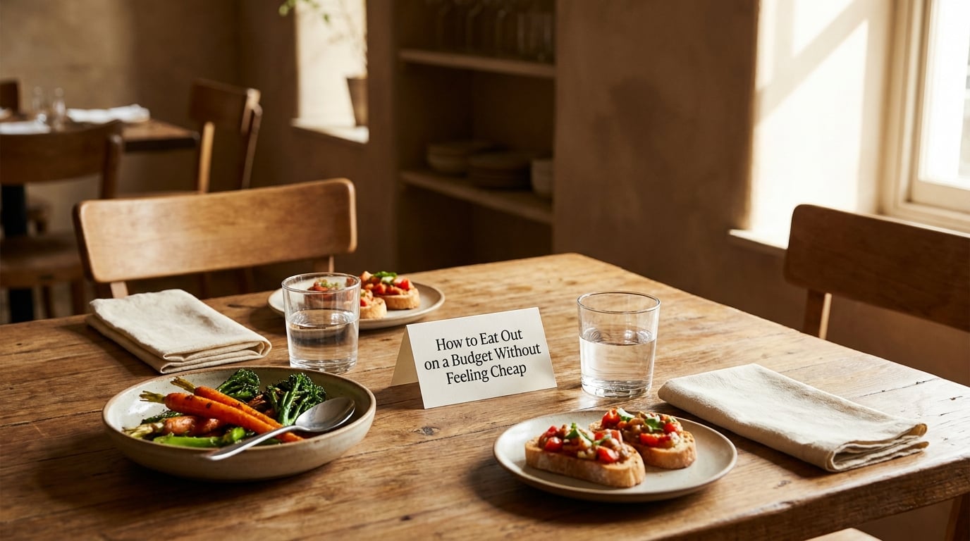 How to Eat Out on a Budget Without Feeling Cheap
