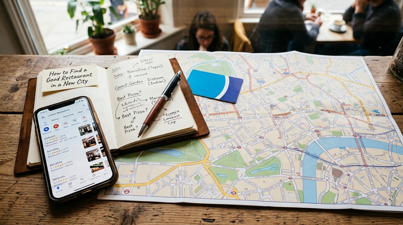 How to Find a Good Restaurant in a New City