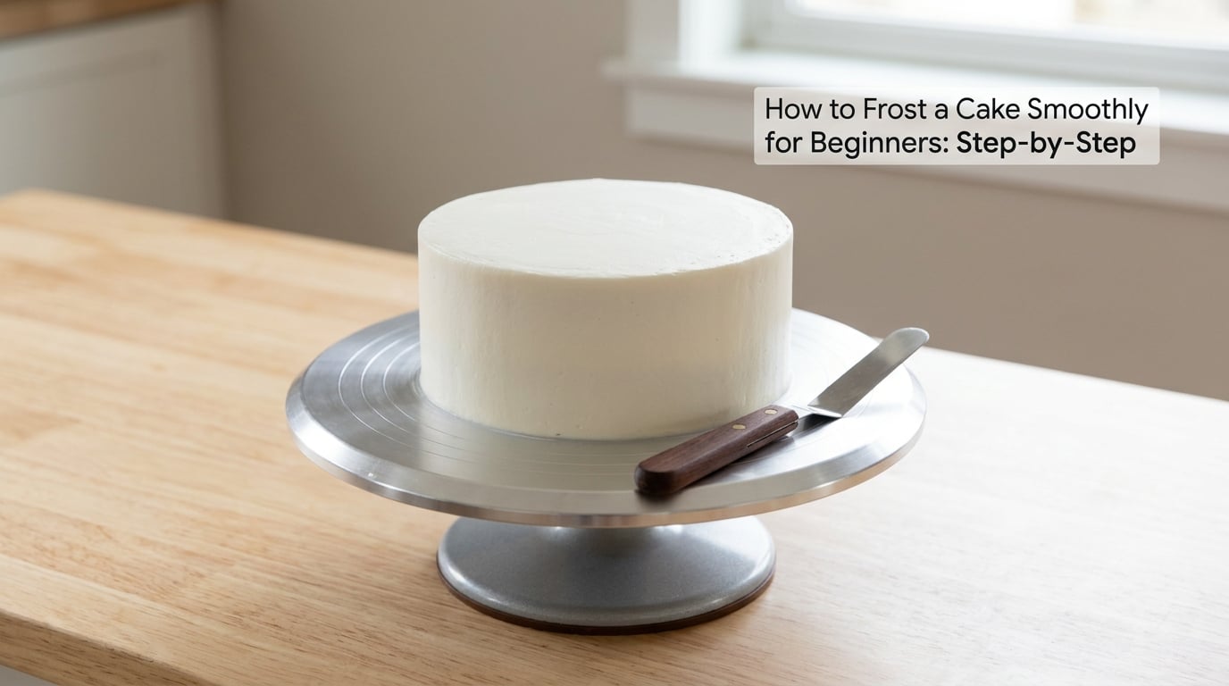 How to Frost a Cake Smoothly for Beginners: Step-by-Step