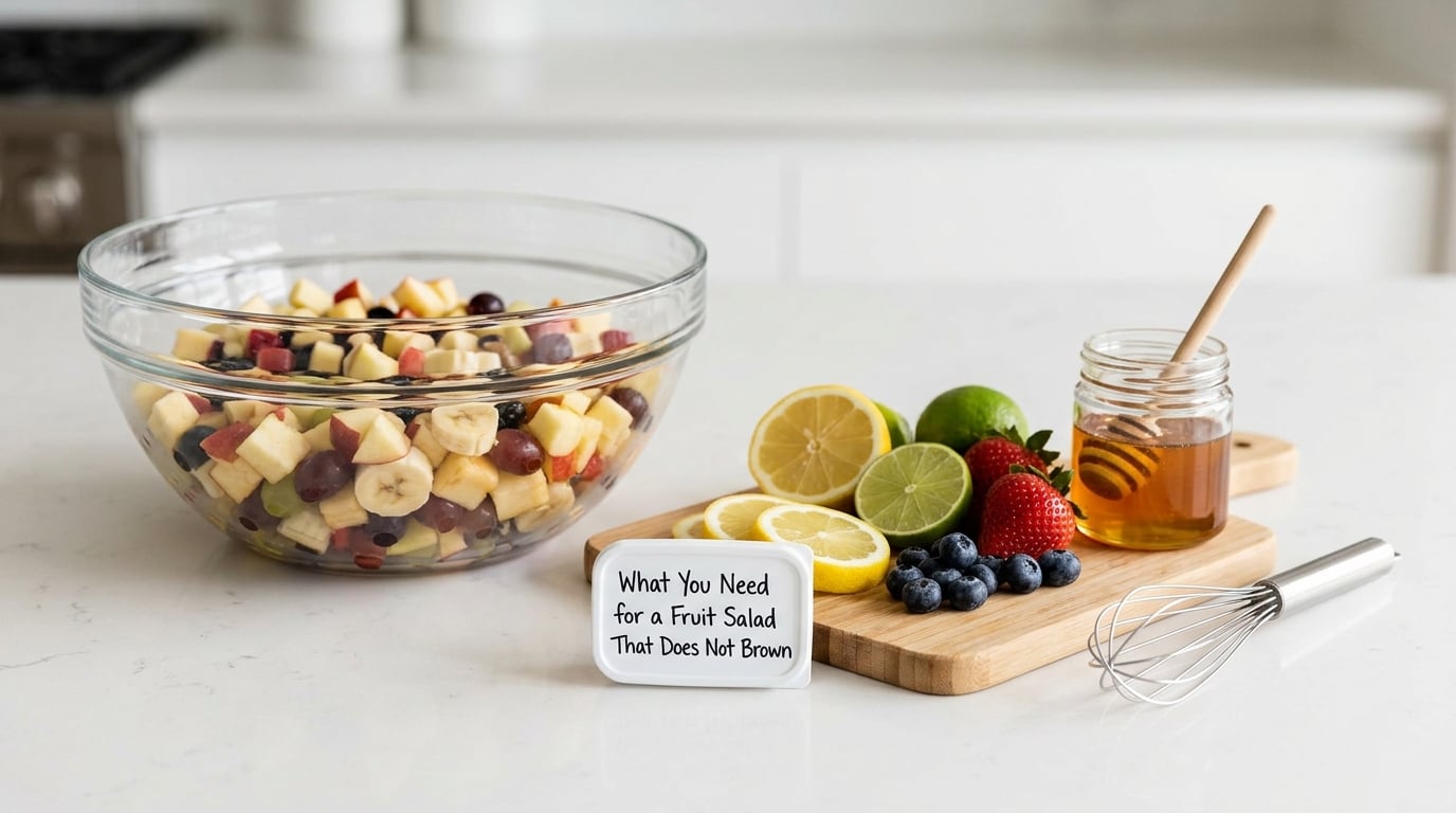 What You Need for a Fruit Salad That Does Not Brown