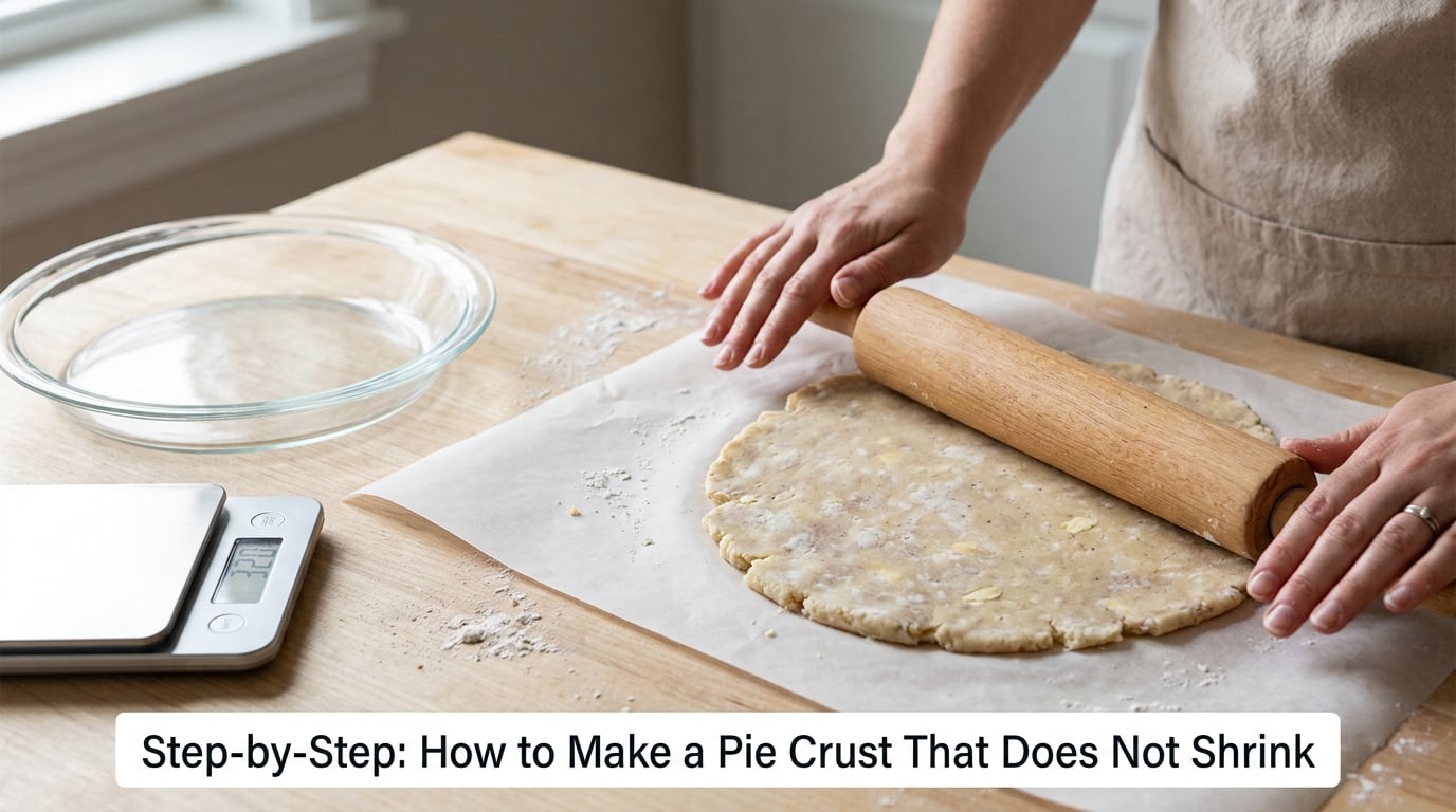 Step-by-Step: How to Make a Pie Crust That Does Not Shrink