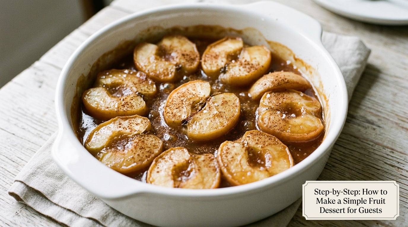 Step-by-Step: How to Make a Simple Fruit Dessert for Guests