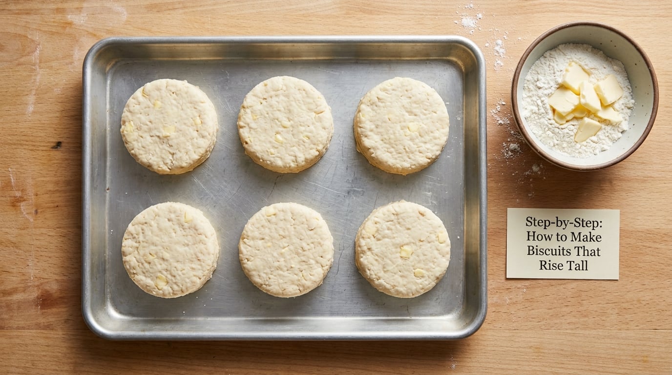 Step-by-Step: How to Make Biscuits That Rise Tall