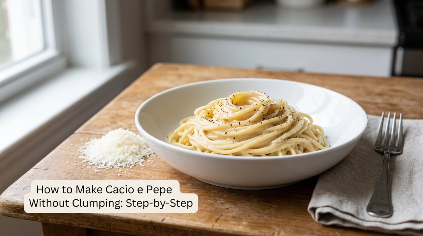 How to Make Cacio e Pepe Without Clumping: Step-by-Step