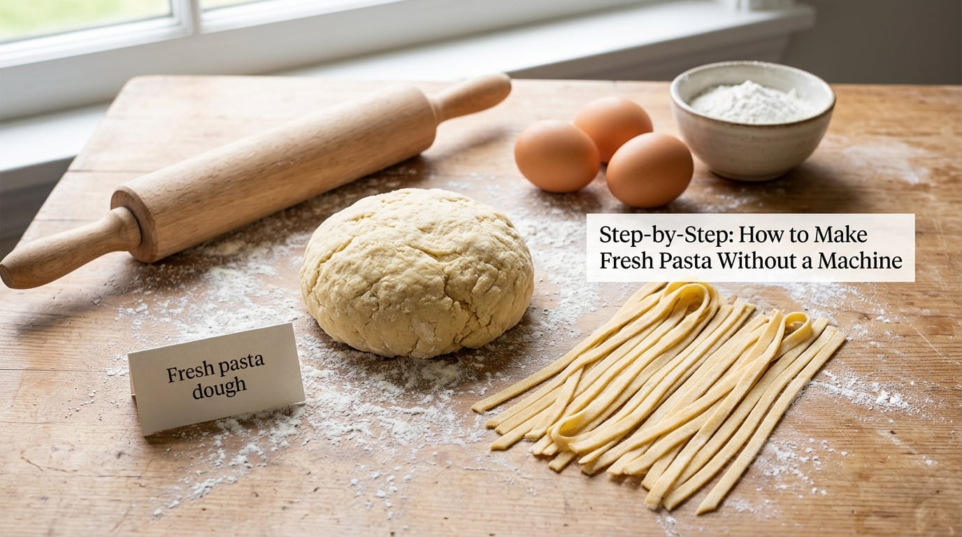 Step-by-Step: How to Make Fresh Pasta Without a Machine