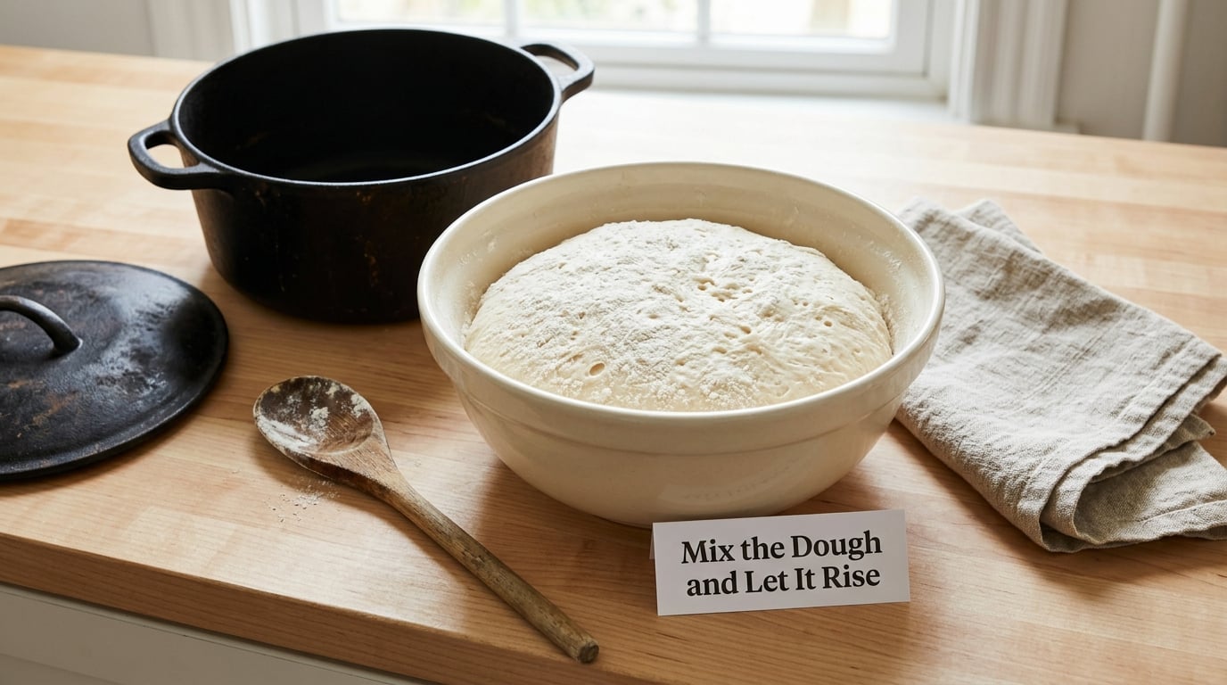 Mix the Dough and Let It Rise
