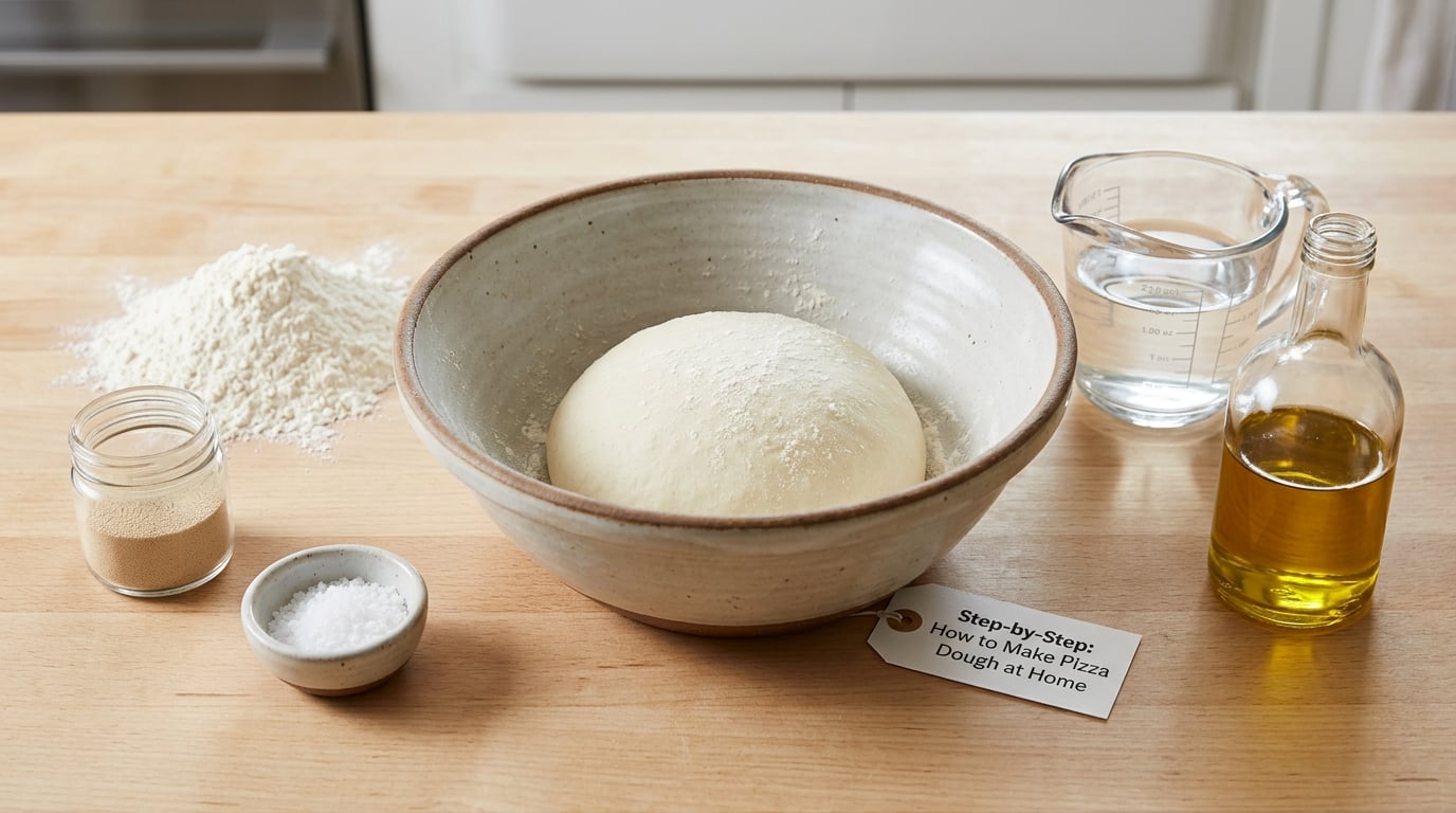 Step-by-Step: How to Make Pizza Dough at Home