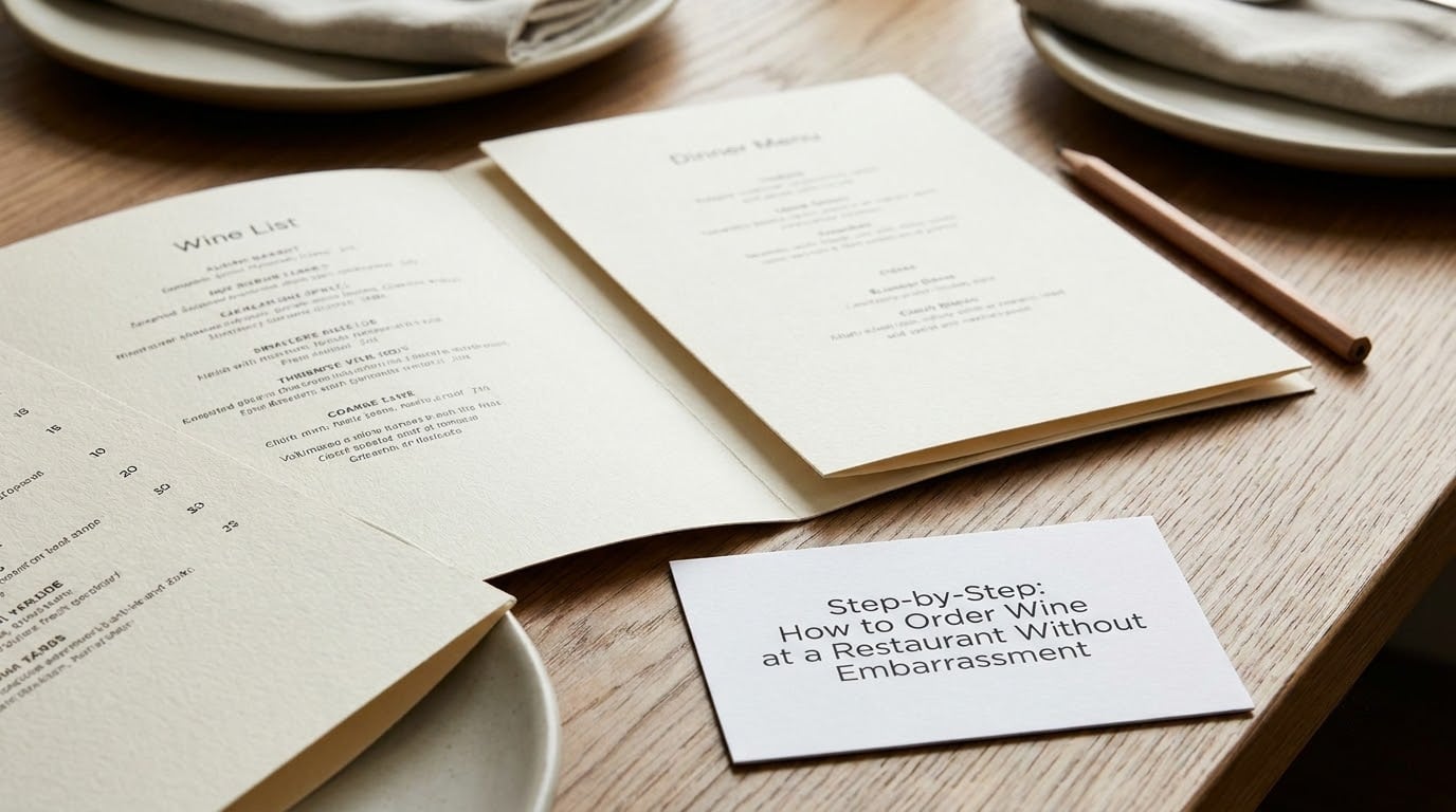 Step-by-Step: How to Order Wine at a Restaurant Without Embarrassment