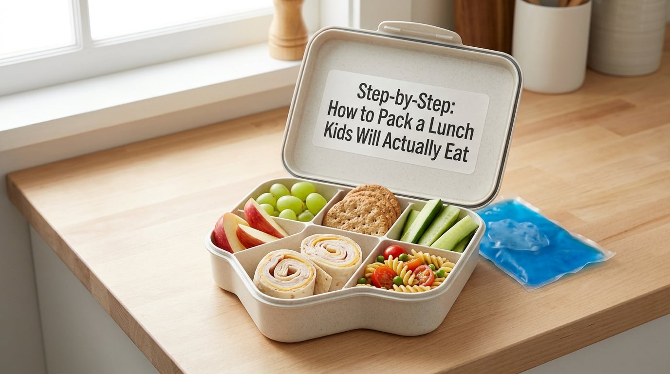 Step-by-Step: How to Pack a Lunch Kids Will Actually Eat
