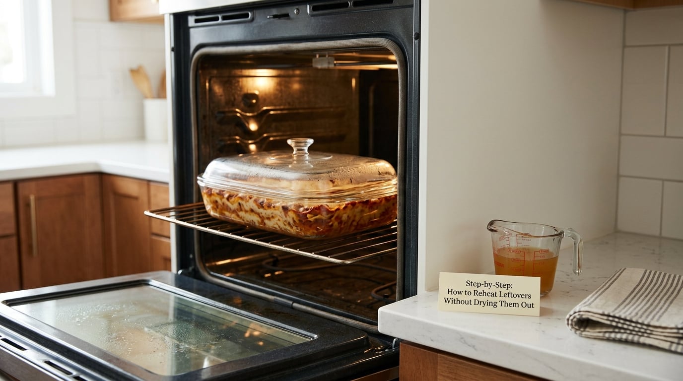 Step-by-Step: How to Reheat Leftovers Without Drying Them Out