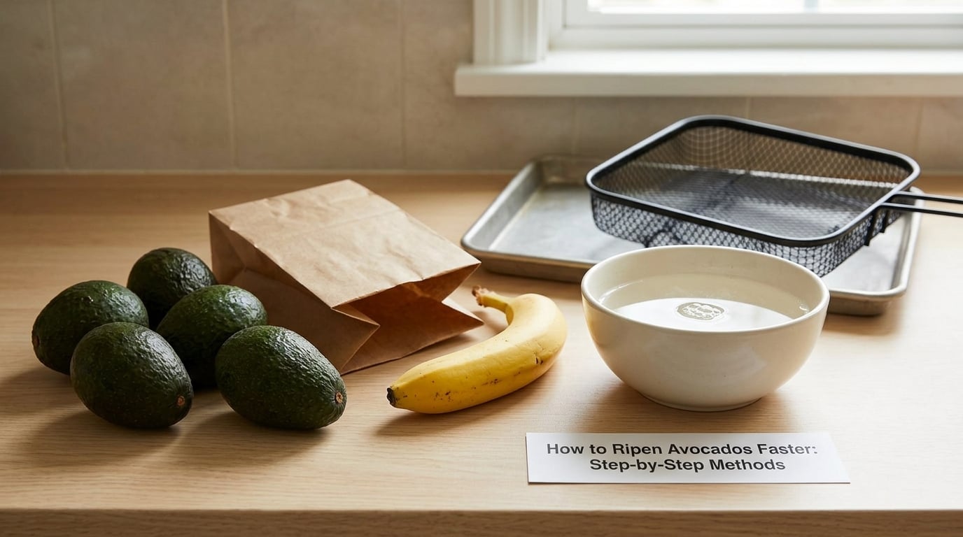 How to Ripen Avocados Faster: Step-by-Step Methods
