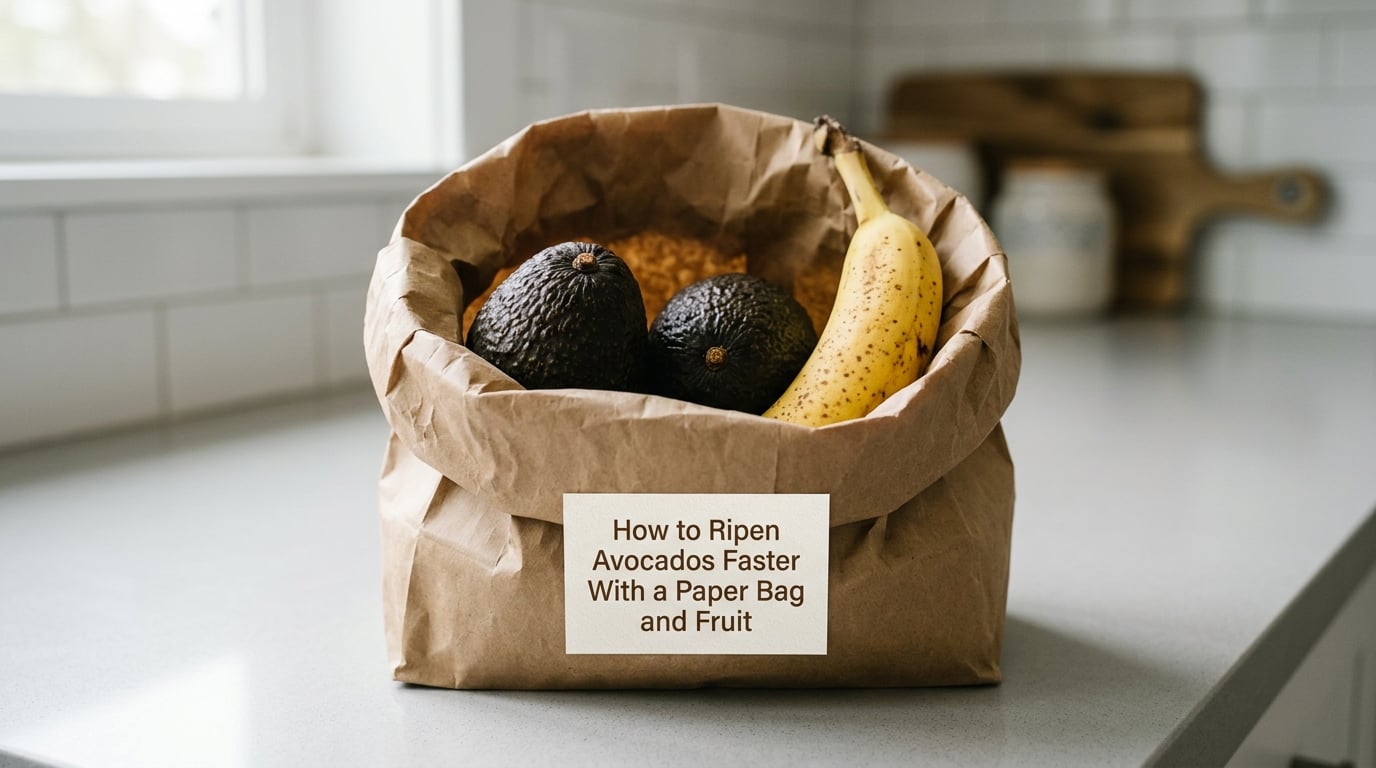 How to Ripen Avocados Faster With a Paper Bag and Fruit