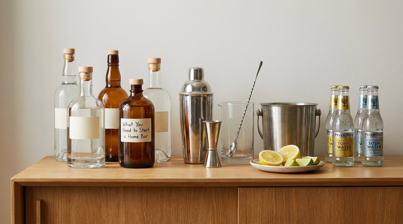 What You Need to Start a Home Bar