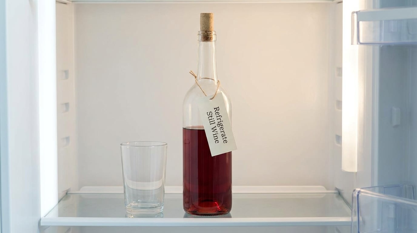 Refrigerate Still Wine