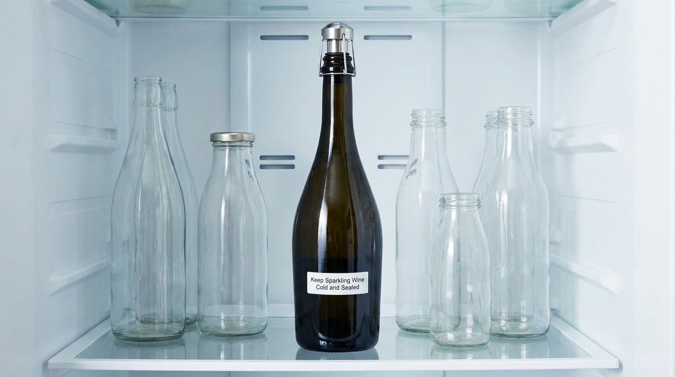 Keep Sparkling Wine Cold and Sealed