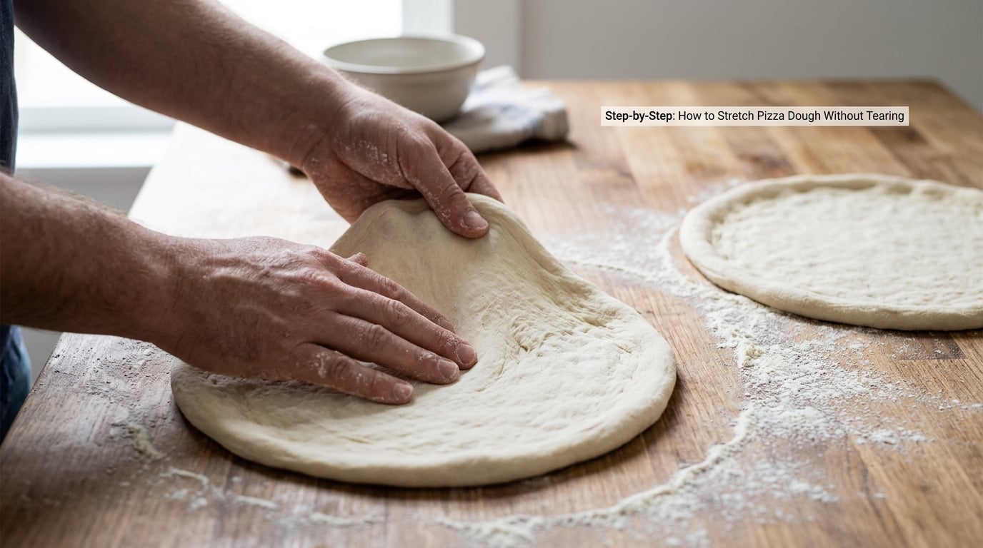 Step-by-Step: How to Stretch Pizza Dough Without Tearing