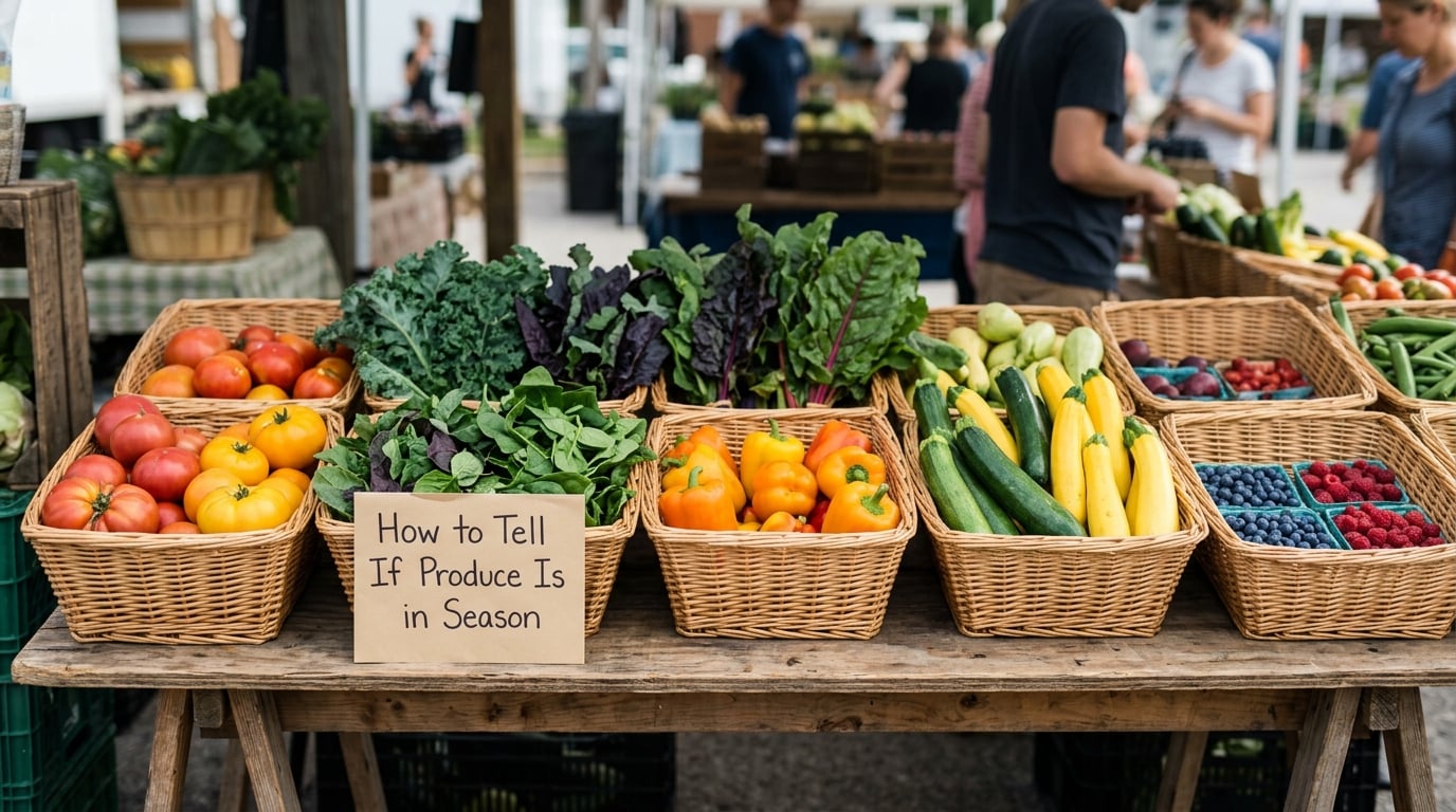 How to Tell If Produce Is in Season