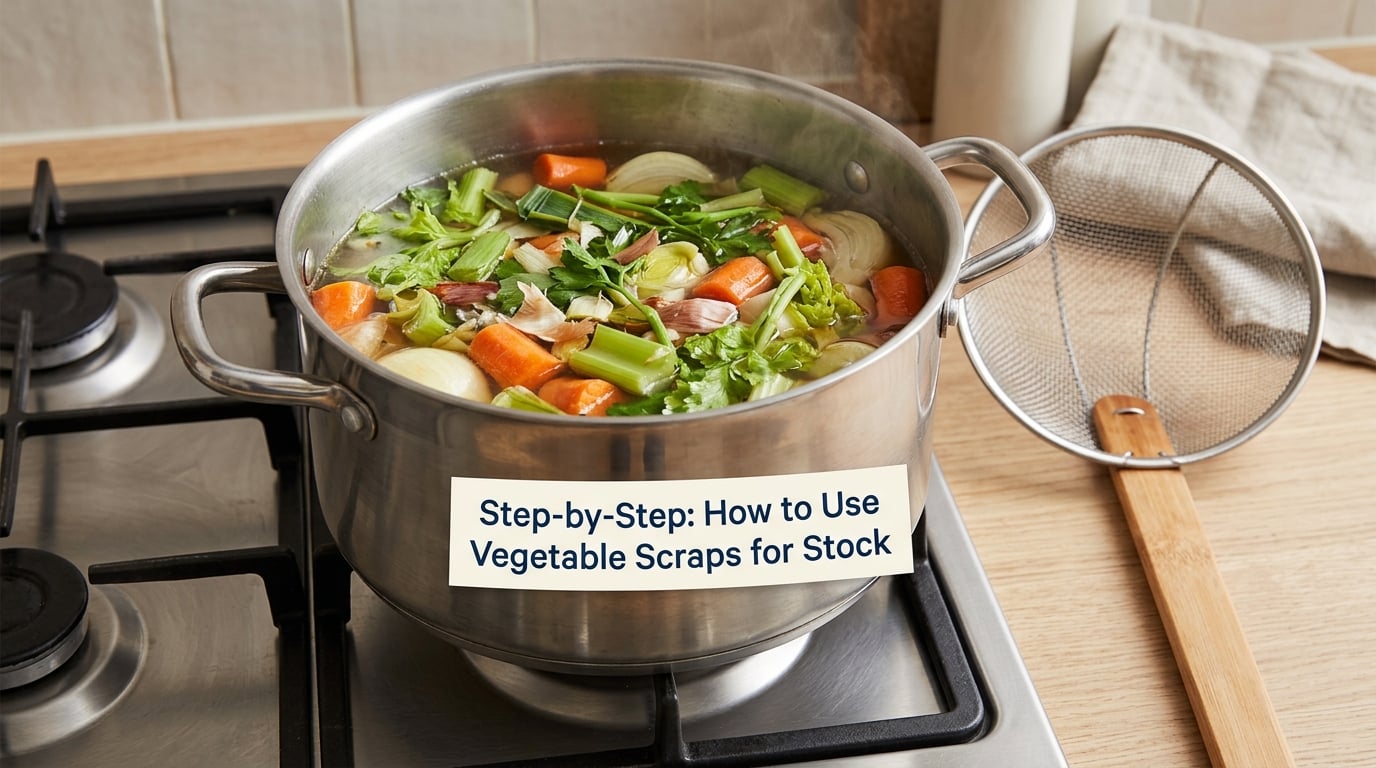 Step-by-Step: How to Use Vegetable Scraps for Stock