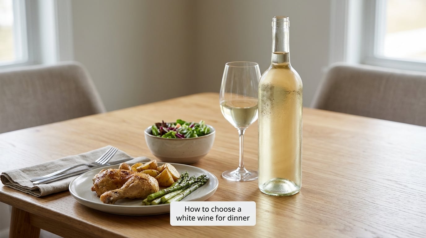How to choose a white wine for dinner